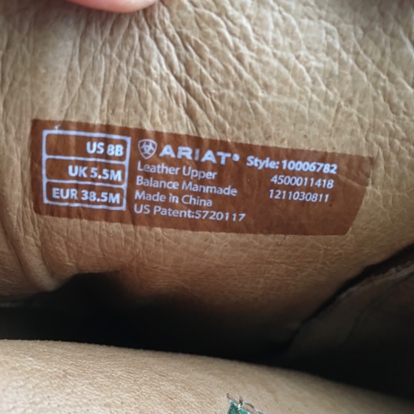 Ariat highlander boots sz 8 - Picture 12 of 12